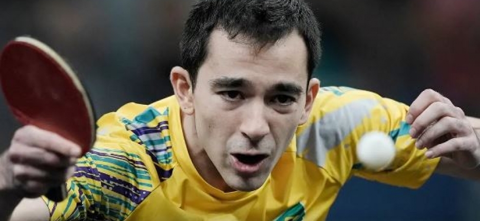 Calderano  vice-campeo mundial no tnis de Mesa em campanha indita